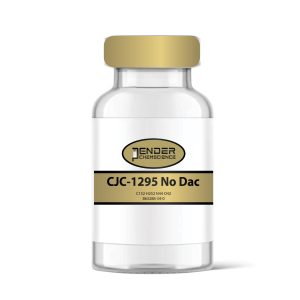 A bottle of cjc-1 2 9 5 no dac is shown.